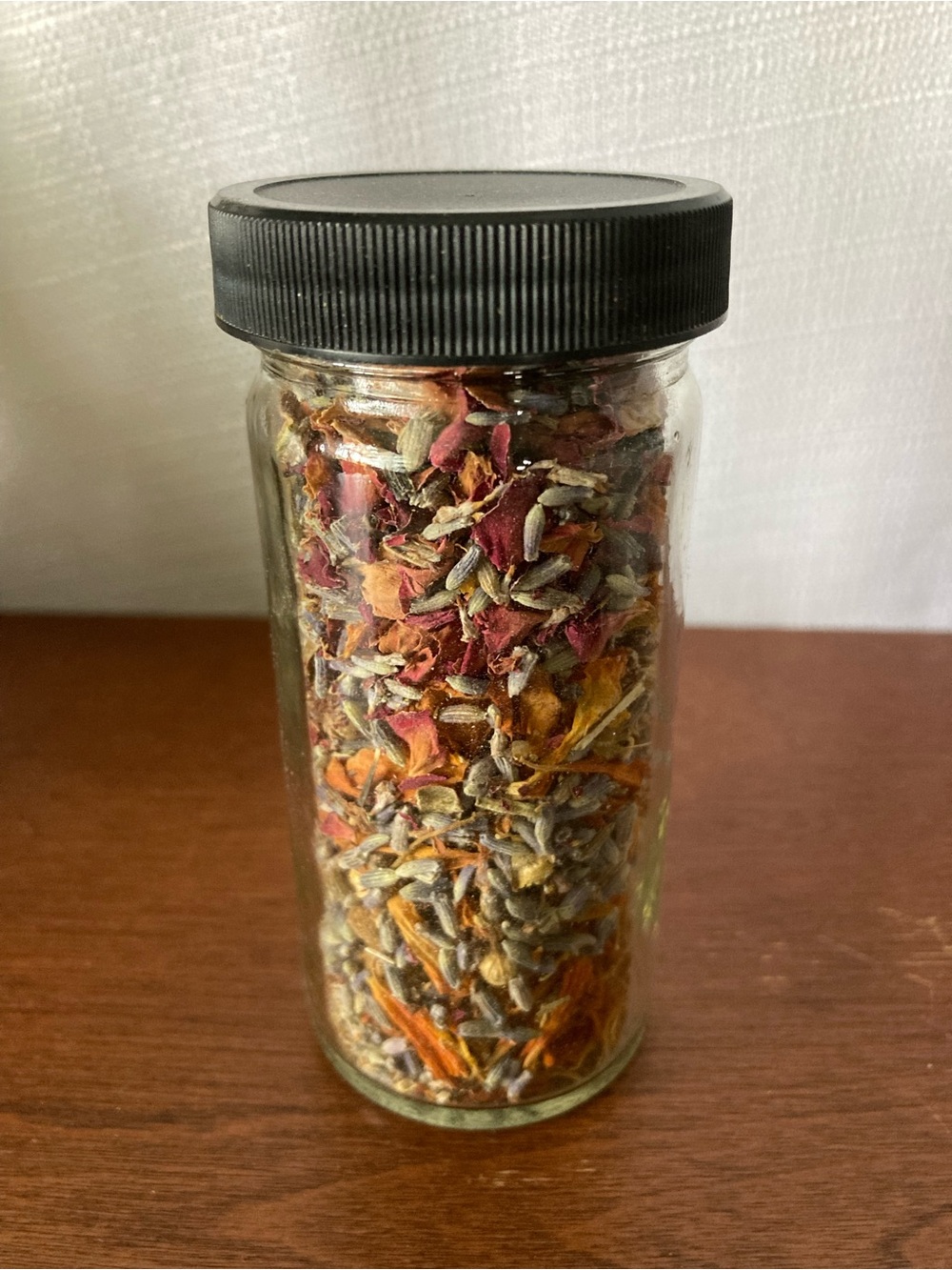 Offering Jar - Lavender, Rose, Marigold, Chamomile